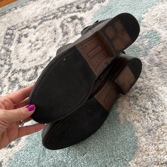 UnR8ted Sz 8.5 Grey Buckle Ankle Booties - Picture 7 of 8